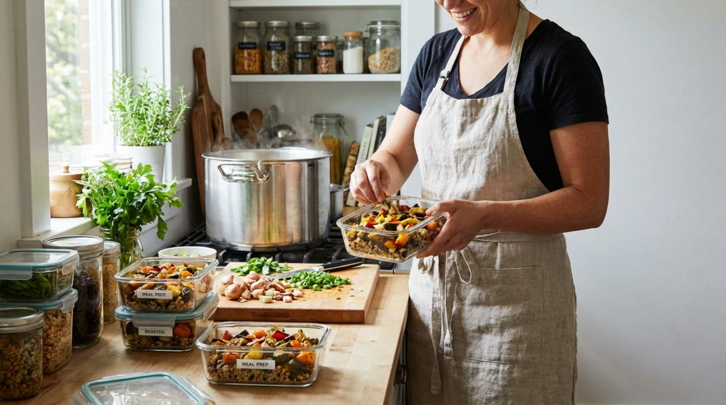 Batch Cooking Techniques That Reduce Daily Effort
