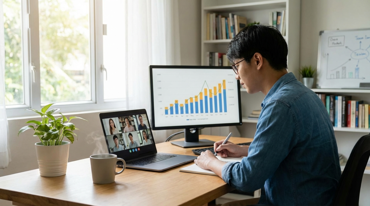 Career Growth Strategies While Working Fully Remote